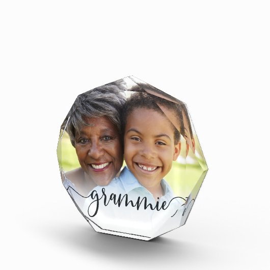 Grammie Grandma Script Overlay Fotoblock (Rechts)