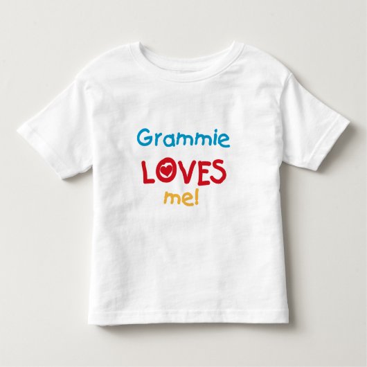 Grammie Lieben Me T - Shirt und Geschenke (Vorderseite)