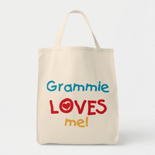Grammie Lieben Me T - Shirt und Geschenke Tragetasche (Vorne)