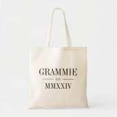 Grammie römisches Jahr Tragetasche (Vorne)