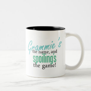 Grammies der Name und Verderbens des G Zweifarbige Tasse