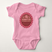 Grammies Girl made from Scratch Funny Baby Strampler (Vorderseite)