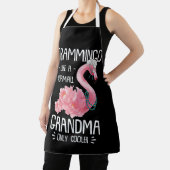 Grammingo Flamingo Liebe Grandma Granny Großmutter Schürze (InSitu)