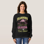 Grammingo Like A Normal Grandma Only More Awesome Sweatshirt (Vorne ganz)