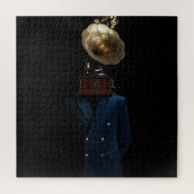 Grammofon-Kopf Gentleman