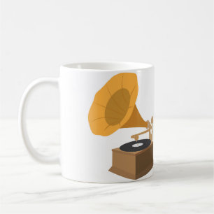 Grammophon Kaffeetasse