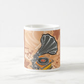 Grammophon Kaffeetasse (Mittel)