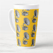 Grammophon Milchtasse (Linke Ecke)