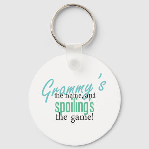 Grammy' der Name und Spoiling' das Ga Schlüsselanhänger