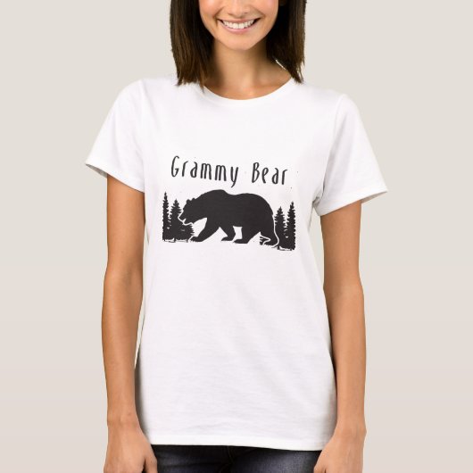 Grammy Bär - Bärn-Kiefern-Großmutter zitiert Shirt (Vorderseite)