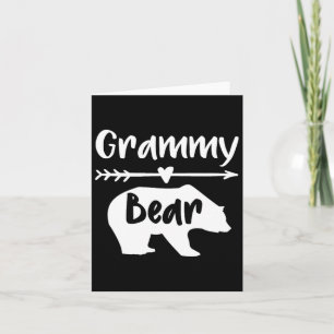 Grammy-Bär-Shirt-Geschenk für Oma  Karte