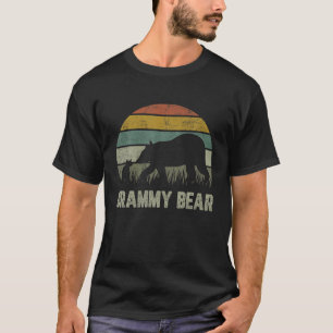 Grammy Bär Vintage Retro Oma Muttertag Spaß T-Shirt
