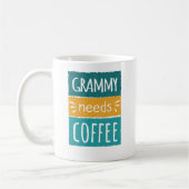 Grammy braucht Kaffee Tasse (Links)
