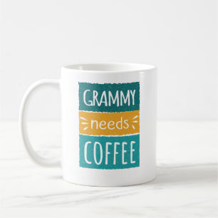 Grammy braucht Kaffee Tasse