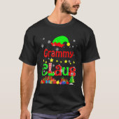 Grammy Claus Funny Christmas Elf Lover Matching Fa T-Shirt (Vorderseite)