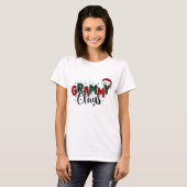Grammy Claus Weihnachtsveröffentlichung T-Shirt (Vorne ganz)