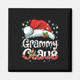 Grammy Claus Xmas Santa Matching Familie Weihnacht Magnet