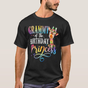 Grammy der GeburtstagsPrinzessin Giraffe Geburtsta T-Shirt