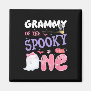 Grammy der Spooky ein 1. Geburtstag Halloween Pi Magnet