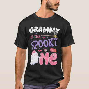 Grammy der Spooky ein 1. Geburtstag Halloween Pi T-Shirt