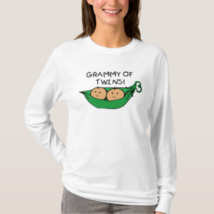 Grammy der Zwillings-Hülse T-Shirt