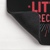 Grammy des kleinen Firecracker 4. Juli Geburt Mousepad (Ecke)