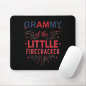 Grammy des kleinen Firecracker 4. Juli Geburt Mousepad (Mit Mouse)