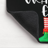 Grammy Elf Matching Family Group Christmas Party P Mousepad (Ecke)
