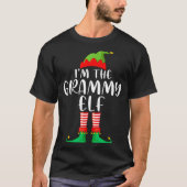 Grammy Elf Matching Family Group Christmas Party P T-Shirt (Vorderseite)