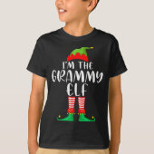 Grammy Elf Matching Family Group Christmas Party P T-Shirt (Vorderseite)