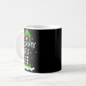 Grammy Elf Squad Xmas Family Matching Group Christ Kaffeetasse (Vorderseite Links)