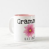 grammy est zweifarbige tasse (Vorderseite Links)