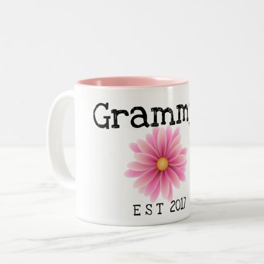 grammy est zweifarbige tasse (Vorderseite Links)