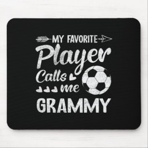 Grammy Fußball Mein Lieblingsspieler nennt mich Gr Mousepad