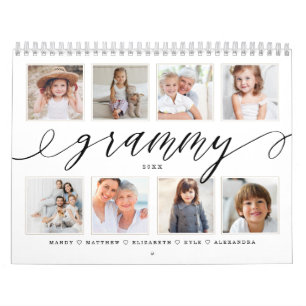 Grammy-Geschenk Enkelkinder Fotos Kalender