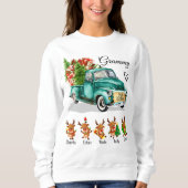 Grammy-Geschenk für Weihnachten Sweatshirt (Vorderseite)