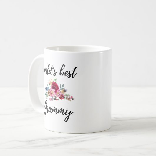 Grammy Gift Idea Kaffeetasse (Vorderseite Links)