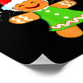 Grammy Gingerbread Family Matching Christmas Women Poster (Ecke)