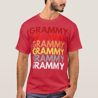 Grammy Großmutter in englischer Farbe Name Gr T-Shirt