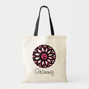 Grammy Hübsche Blume Tote Bag Tragetasche