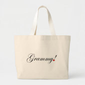 Grammy! Jumbo Stoffbeutel (Vorne)
