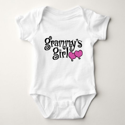 Grammy-Mädchen Baby Strampler (Vorderseite)