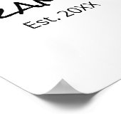 Grammy Nana Gigi Grandma Grandmother D  Poster (Ecke)