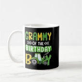Grammy Of The Birthday Boy Tractors Farm Trucks Fa Kaffeetasse (Links)
