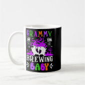 Grammy Of The Brewing Baby Grandma To Be Halloween Kaffeetasse (Links)