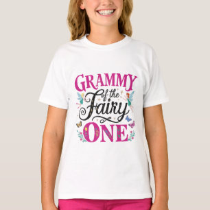 Grammy of the Fairy One 1. Geburtstag Girl Party F T-Shirt