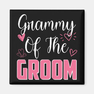Grammy of the Groom Family Wedding Party Husband T Magnet