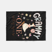 Grammy One Alberner Gans 1. Grafik Kunst Fleecedecke (Vorderseite (Horizontal))