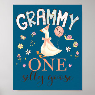 Grammy One Silly Goose 1. Illustration Poster