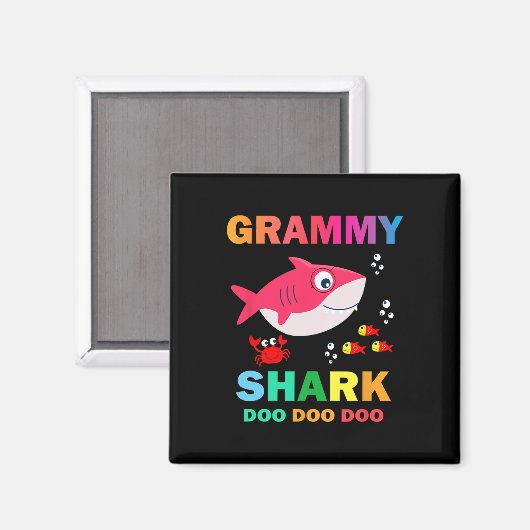 Grammy Shark Magnet (Vorderseite/Rückseite)